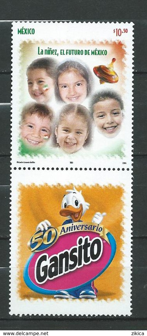 Mexico 2006 Children, The Future Of Mexico.Youth. MNH - Messico
