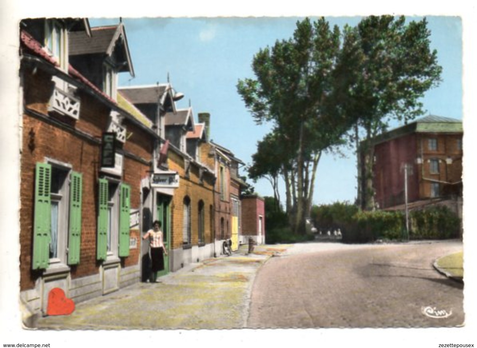 41487-ZE-59-ARLEUX-Le Moulin,Rue De La Chaussée-----------animée - Arleux