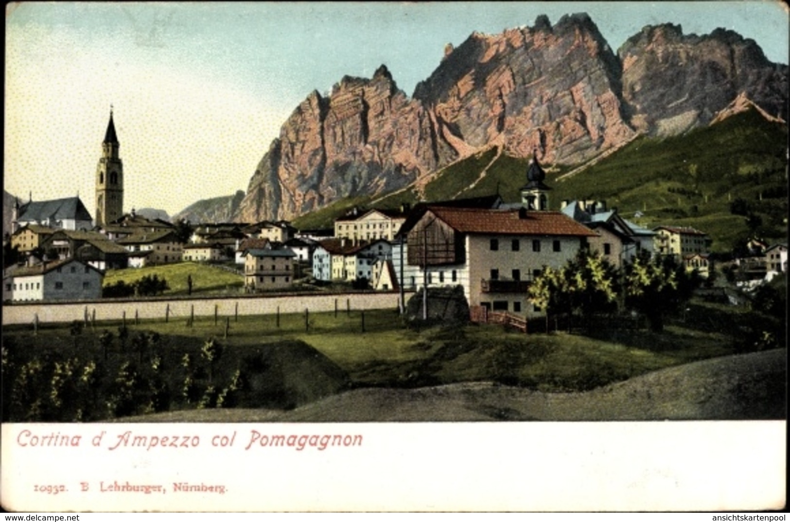 Cp Cortina D'Ampezzo Veneto, Pomagagnon - Otros & Sin Clasificación