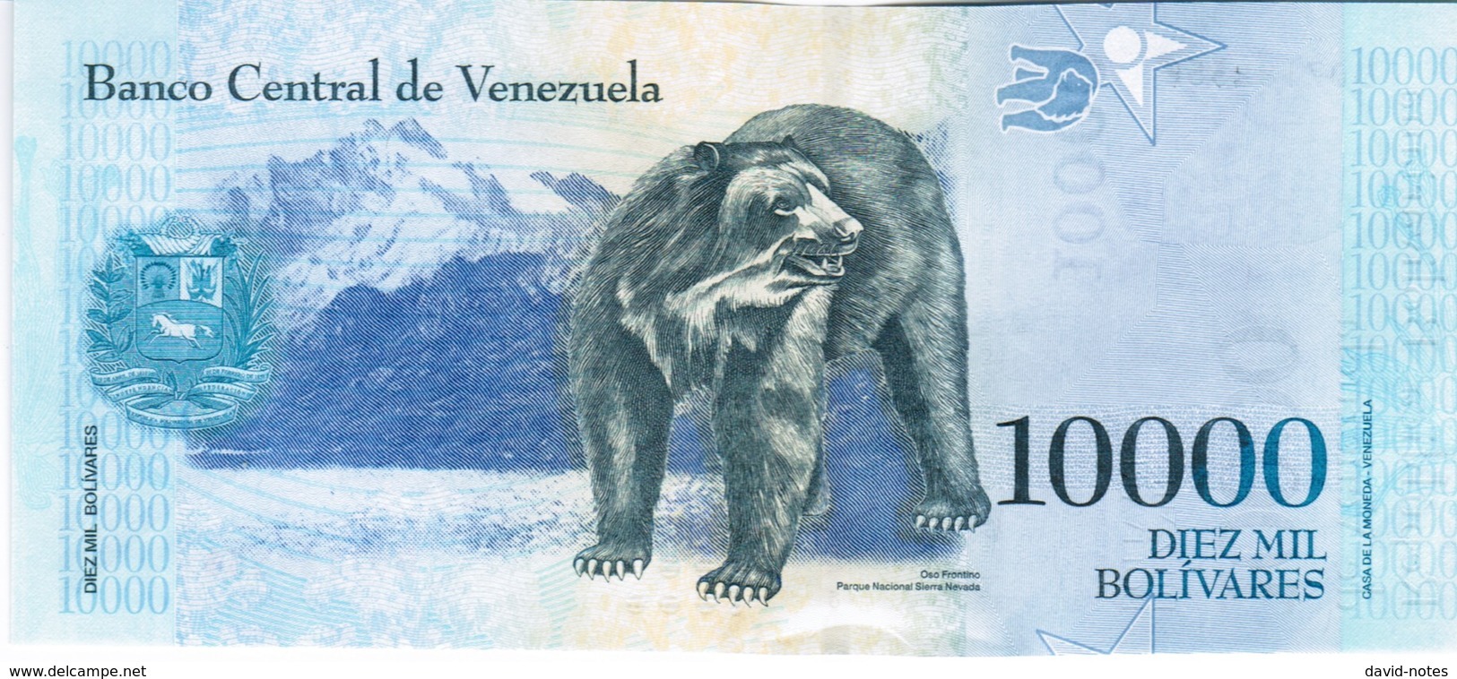 Venezuela  - Pick 98 - 10.000 (10000) Bolivares 2017 - Unc - Venezuela