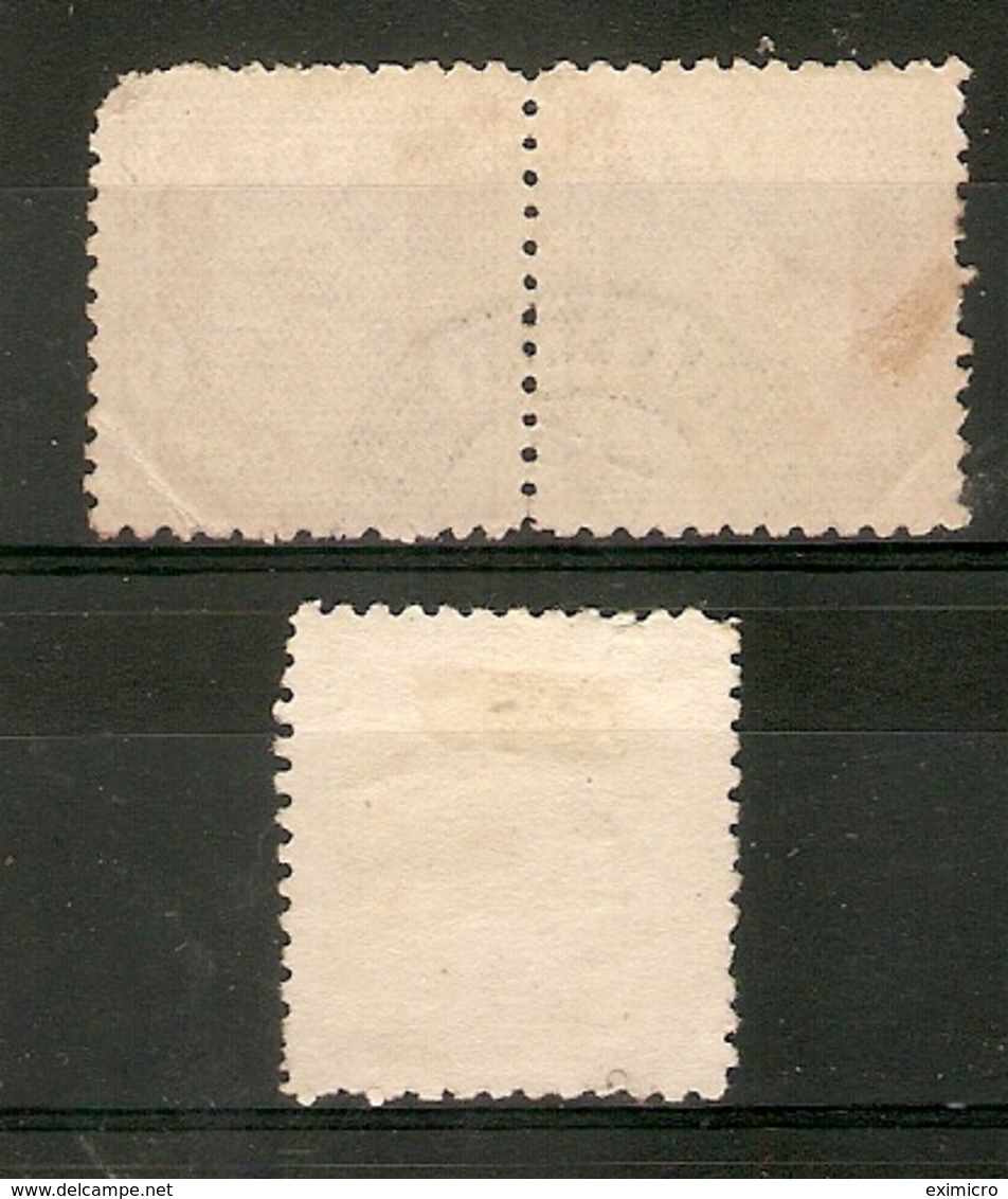 JERSEY 1941 - 1943 1d In A Pair SG 2 And 1d On Chalk Surfaced Paper SG 2d  FINE USED Cat £58 - Jersey