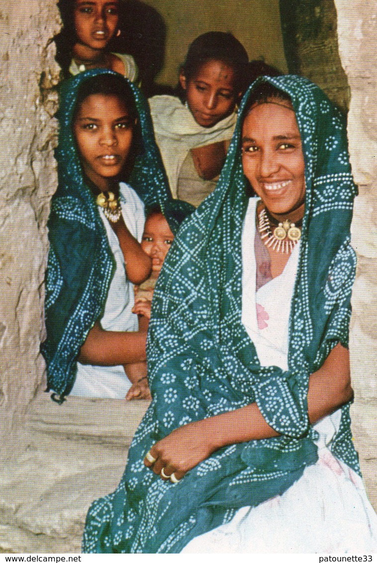 ETHIOPIA FAMILY IN HAUZIEN VALLEY VILLAGE NORTHERN ETHIOPA CARTE PHOTO - Ethiopie