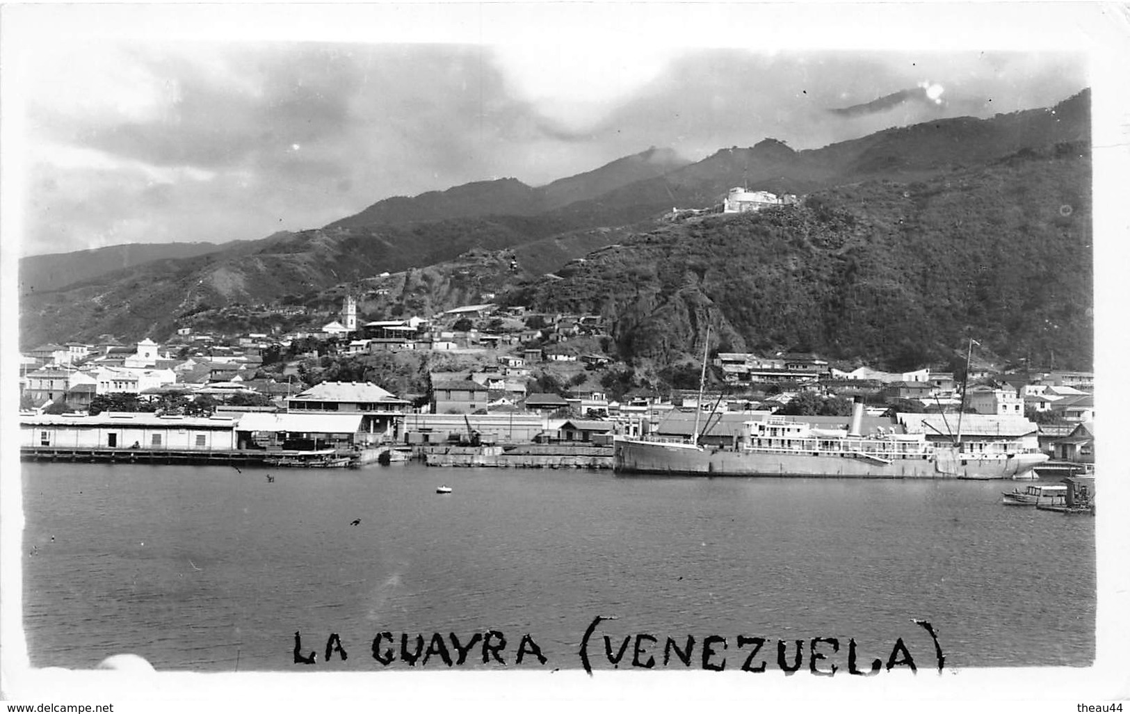 ¤¤  -  VENEZUELA   -  Carte-Photo De LA GUAYRA  -  Le Port  -  Cargo , Bateau De Commerce  -   ¤¤ - Venezuela