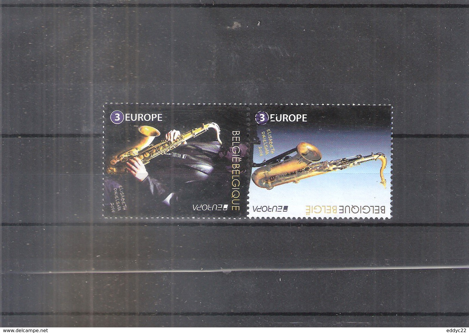 2014 - N°4427-28 - Saxophone - Obl/gest/used (à Voir) - Oblitérés