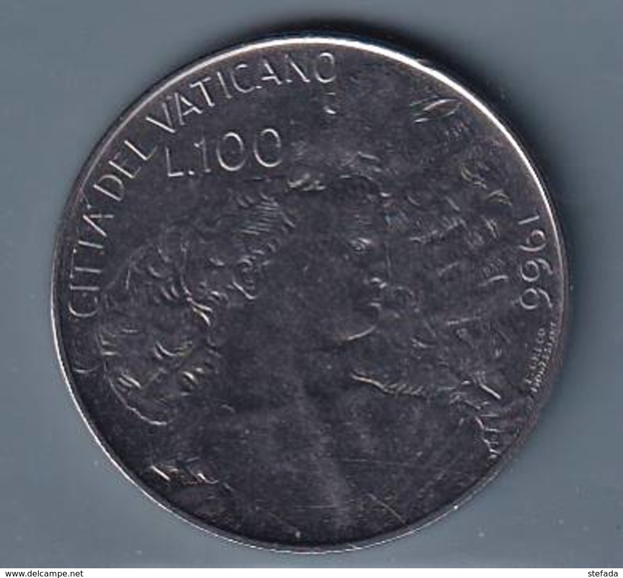 VATICANO VATIKAN VATICAN  1966 PAOLOVI 100 Lire - Vaticano