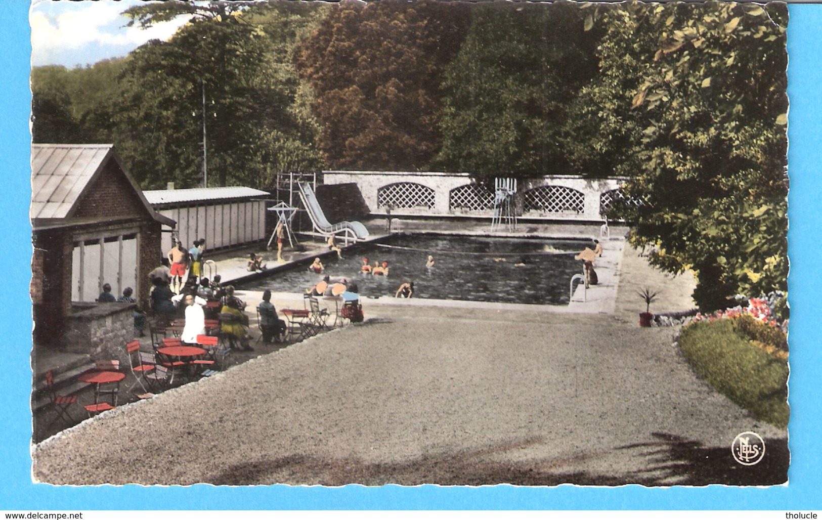 Anseremme (Dinant)-1966-Pont-à-Lesse-Castel Des Syndicats-La Piscine-animée - Dinant