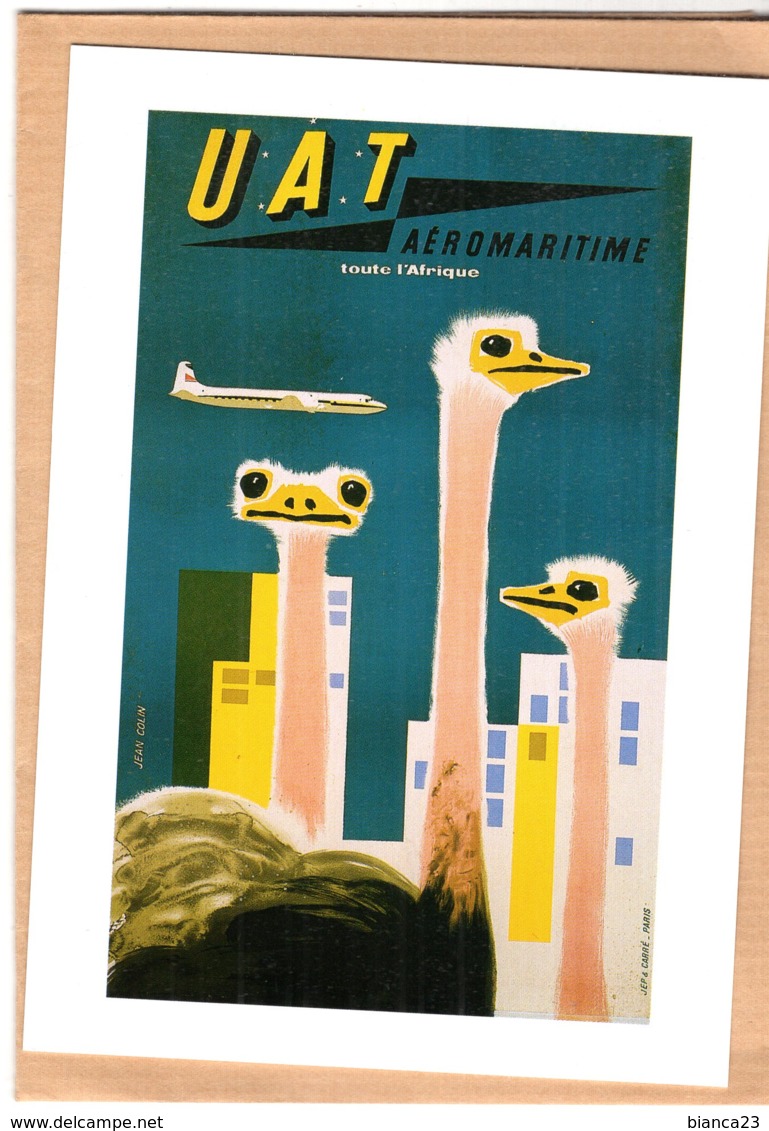 B55928 CPM U.A.T Aéromaritime 1957, Affiche De   Jean Colin - Autres & Non Classés