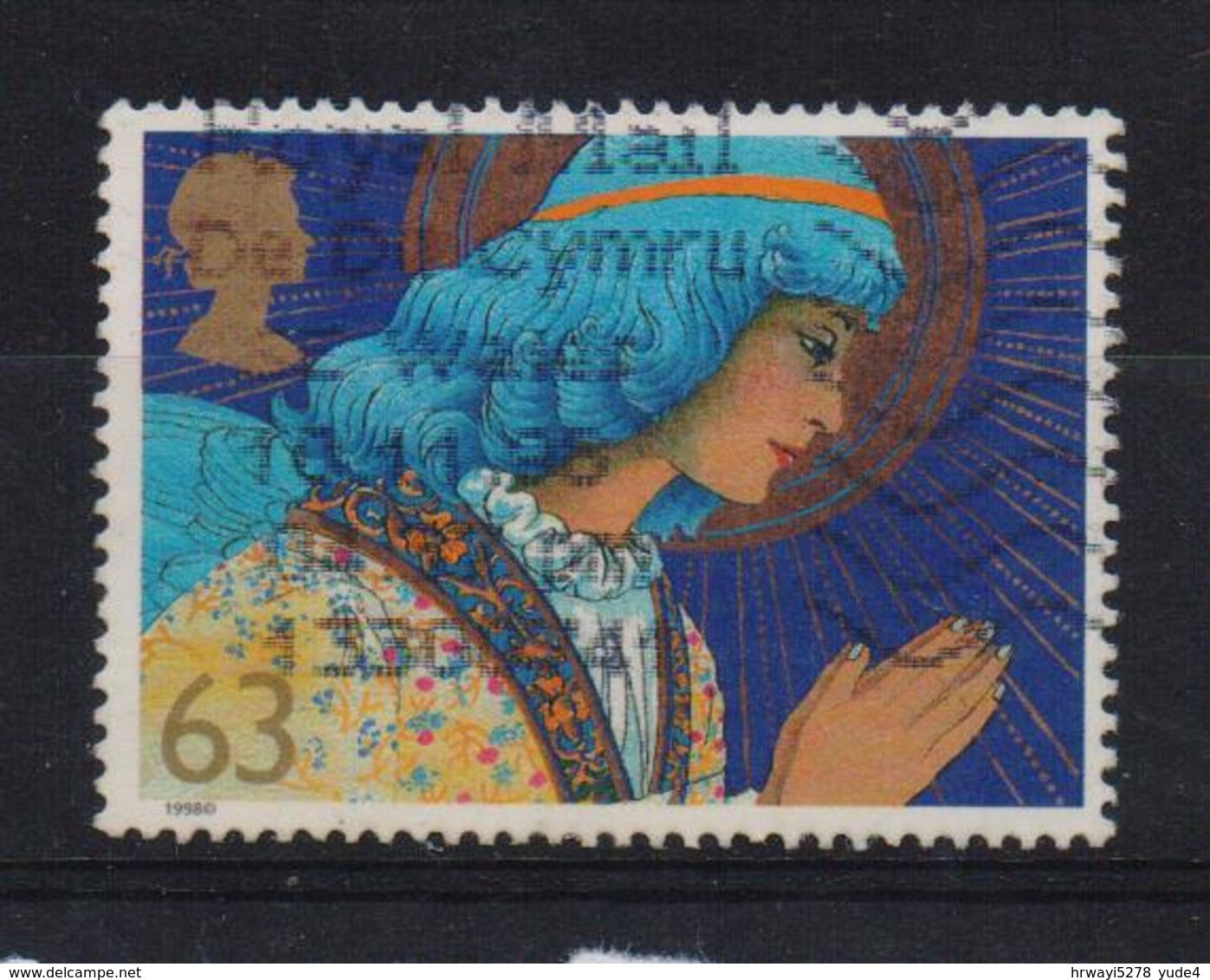 GB 1998, Christmas, Minr 1776, Vfu. Cv 2,40 Euro - Gebraucht