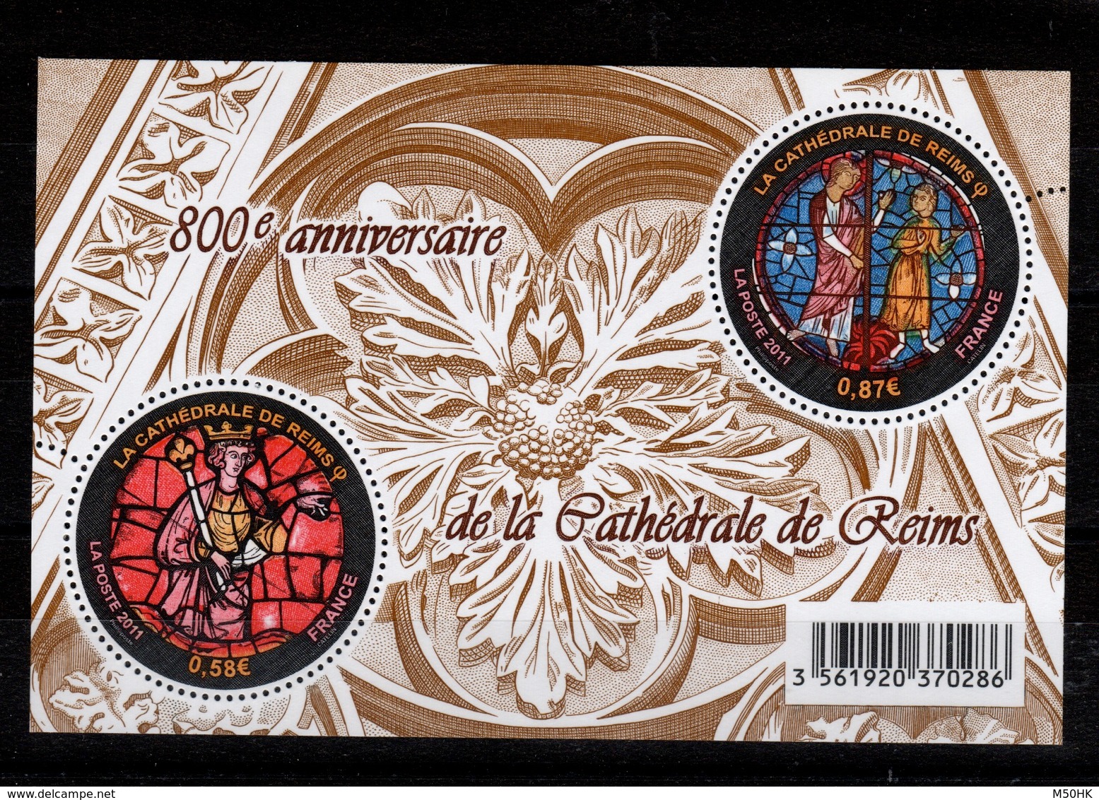 YV F4549 YV 4549 & 4550 N** Cathedrale De Reims - Prix = Faciale - Unused Stamps