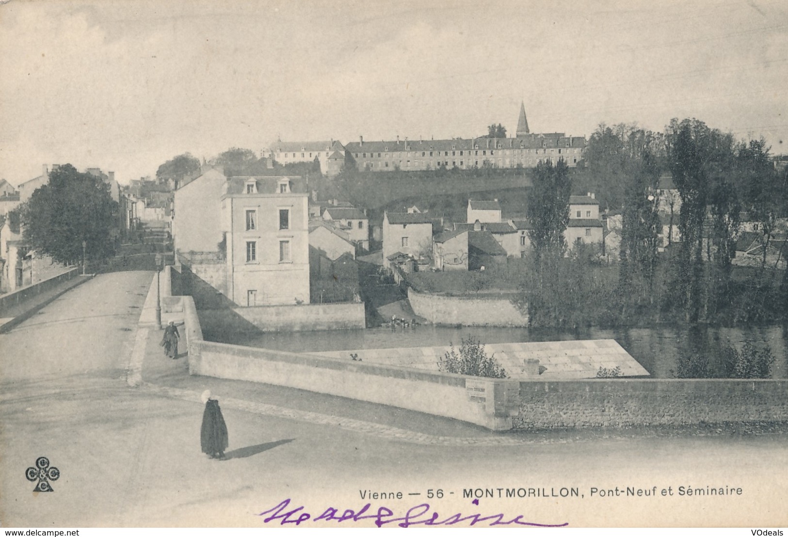 CPA - France - (86) Vienne - Montmorillon - Pont-Neuf Et Séminaire - Montmorillon