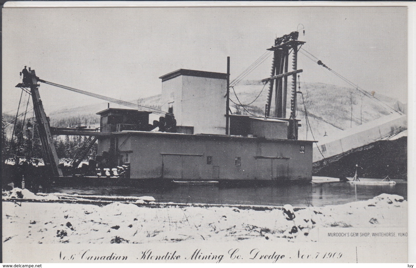 YOUKON  CANADIAN KLONDIKE MINING CO  GOLD DREDGE - Yukon