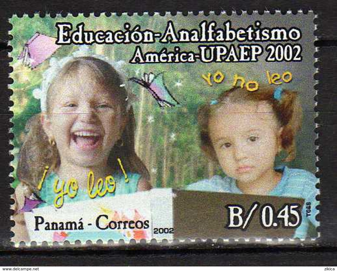 Panama 2002 America UPAEP - Literacy Campaign.MNH - Panama