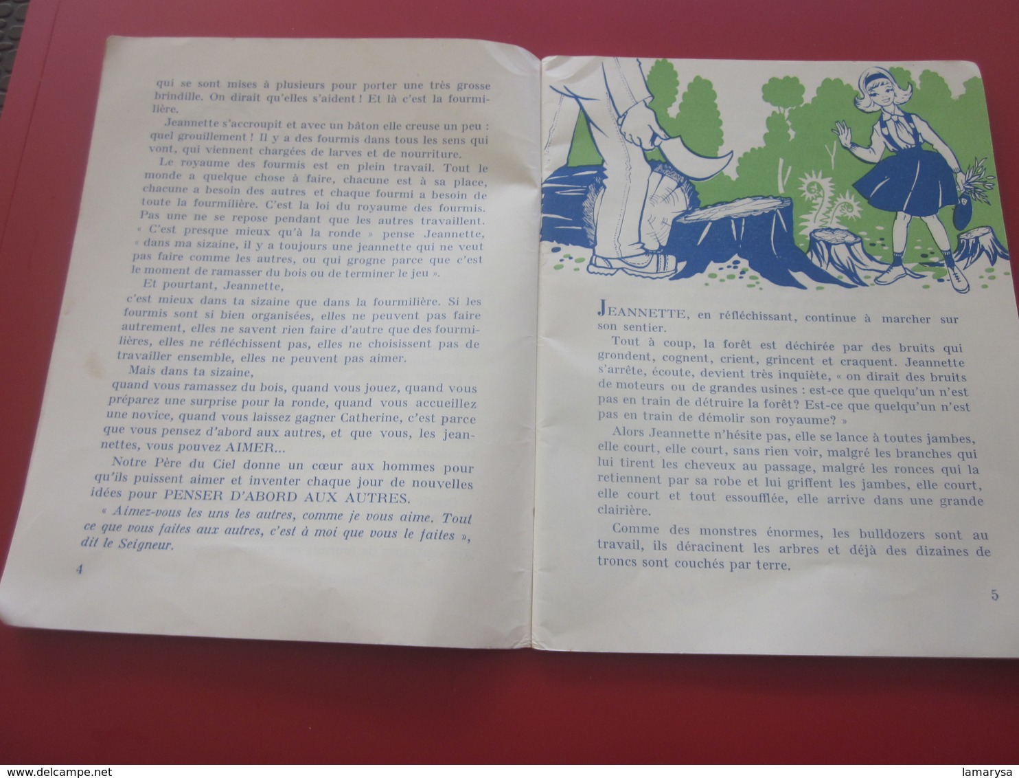 CARNET JEANNETTES Du 3é SENTIER SCOUT Scoutisme GUIDES DE FRANCE MONTMARTRE-SCOUTING JAMBOREE VERS LA FLEUR D'OR 1961 - Scoutisme