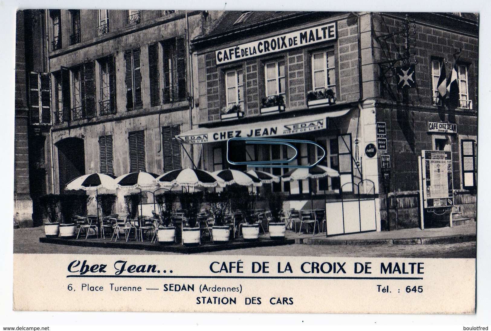 Sedan - Chez Jean Café De La Croix De Malte - Sedan