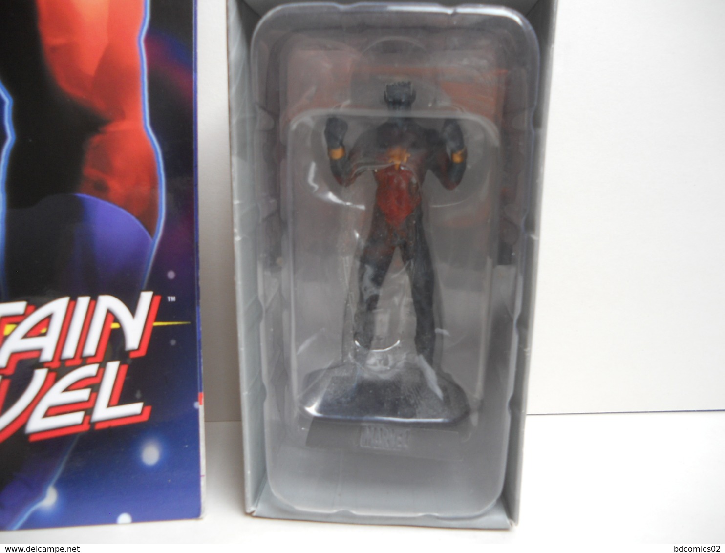 FIGURINE EAGLEMOSS MARVEL CAPTAIN MARVEL N° 46  AVEC FASCICULE ET  BOITE - Heroes De Marvel