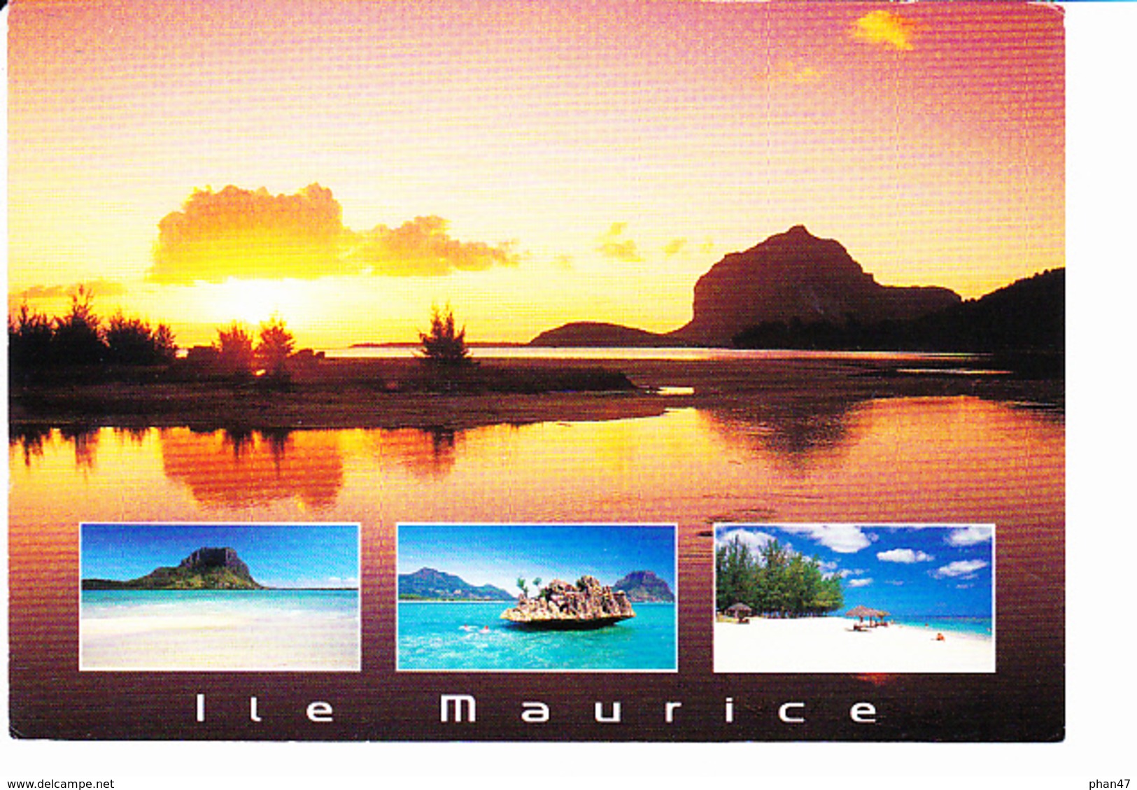 MAURICE, ÎLE MAURICE, MAURITUS, Le Morne, Plage, Rochers, Ed. Arts Distributions 1980 Environ - Maurice