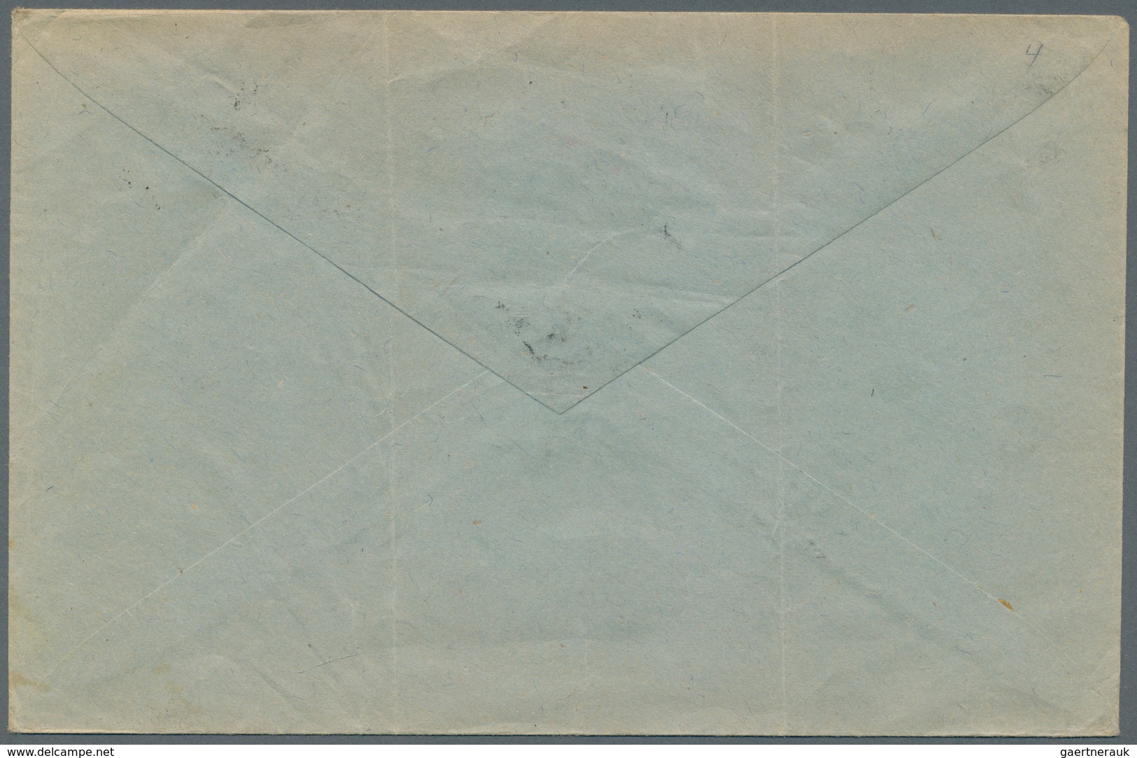 Albanien - Portomarken: 1925. Envelope (two Vertical Folds) Addressed To Tirana Bearing SG 178, 1q O - Albanie