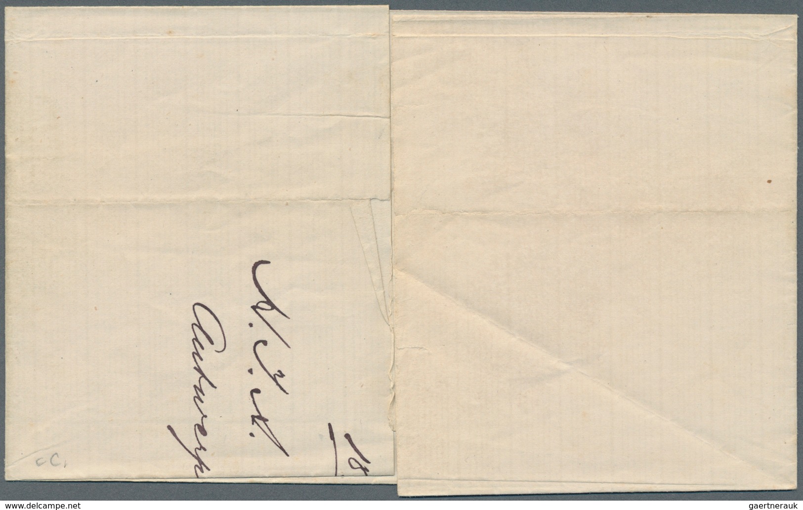 Belgien: 1874. Envelope Addressed To Sweden Bearing Yvert 31, 20c Blue (2) Tied By Anvers Date Stamp - Briefe U. Dokumente