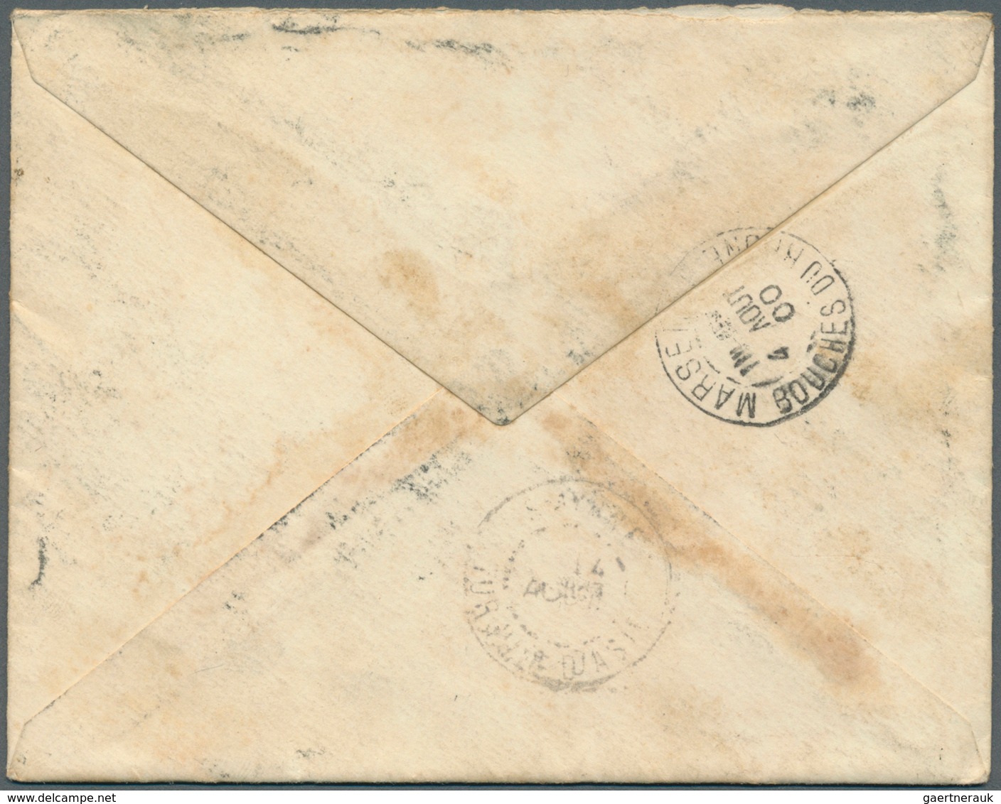 Belgien: 1900. Registered Envelope Addressed To The 'Director Of The Railway, Kassaba, Smyrne' Beari - Briefe U. Dokumente