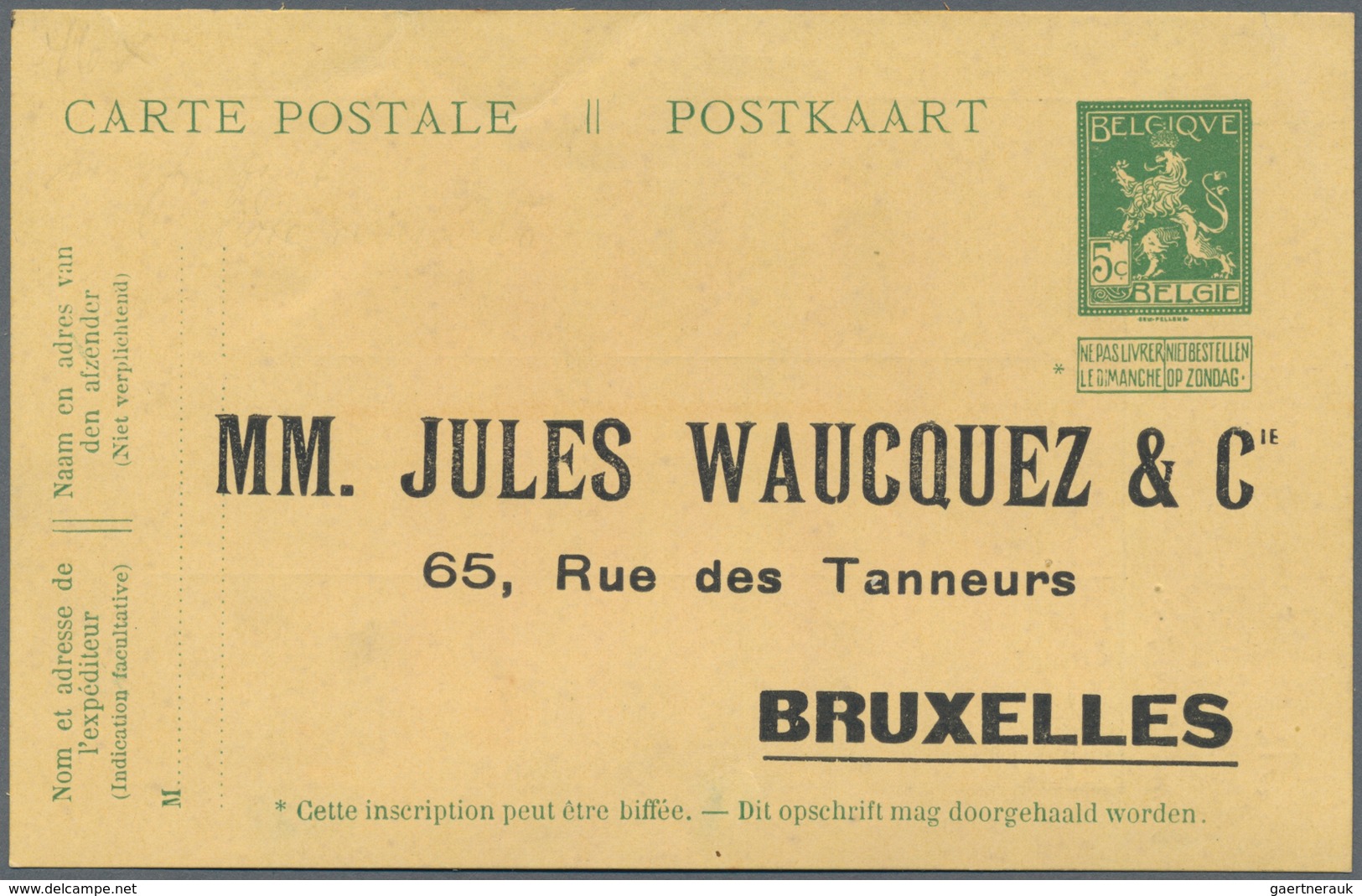 Belgien - Ganzsachen: 1888/1985 13 preprinted postal stationery cards and one preprinted postal stat