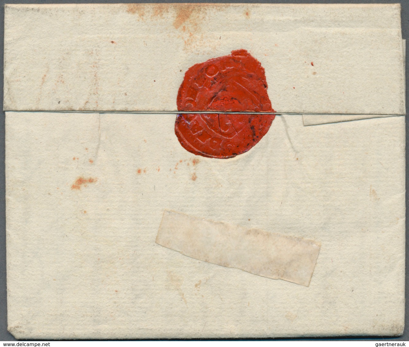 Belgien - Französische Armeepost: 1795, "D.ON. F ARM.S. DU NORD", Straight Line In Red, Clear Strike - Sonstige & Ohne Zuordnung