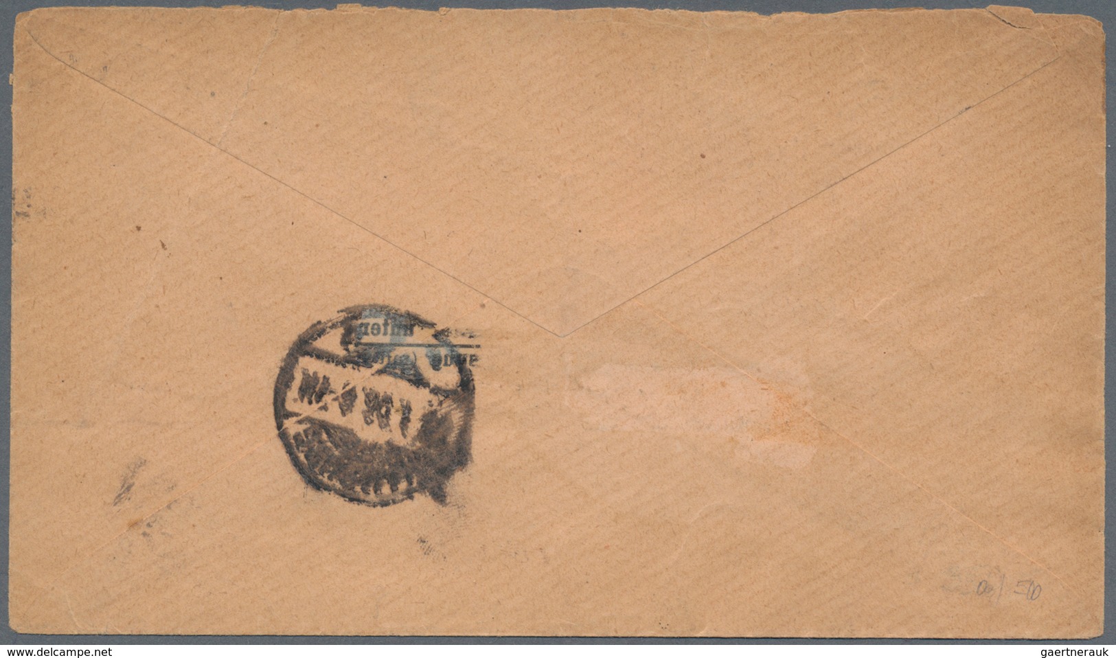 Bosnien Und Herzegowina (Österreich 1879/1918): 1896, Registered Pre-addressed Envelope To Germany, - Bosnien-Herzegowina