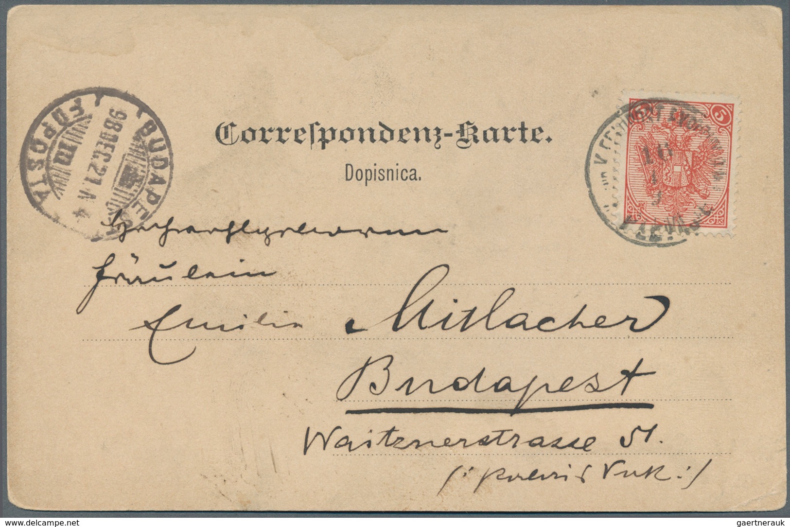 Bosnien Und Herzegowina (Österreich 1879/1918): 1898, Multi-view “Gruss Aus Plevlje” Picture Postcar - Bosnia And Herzegovina