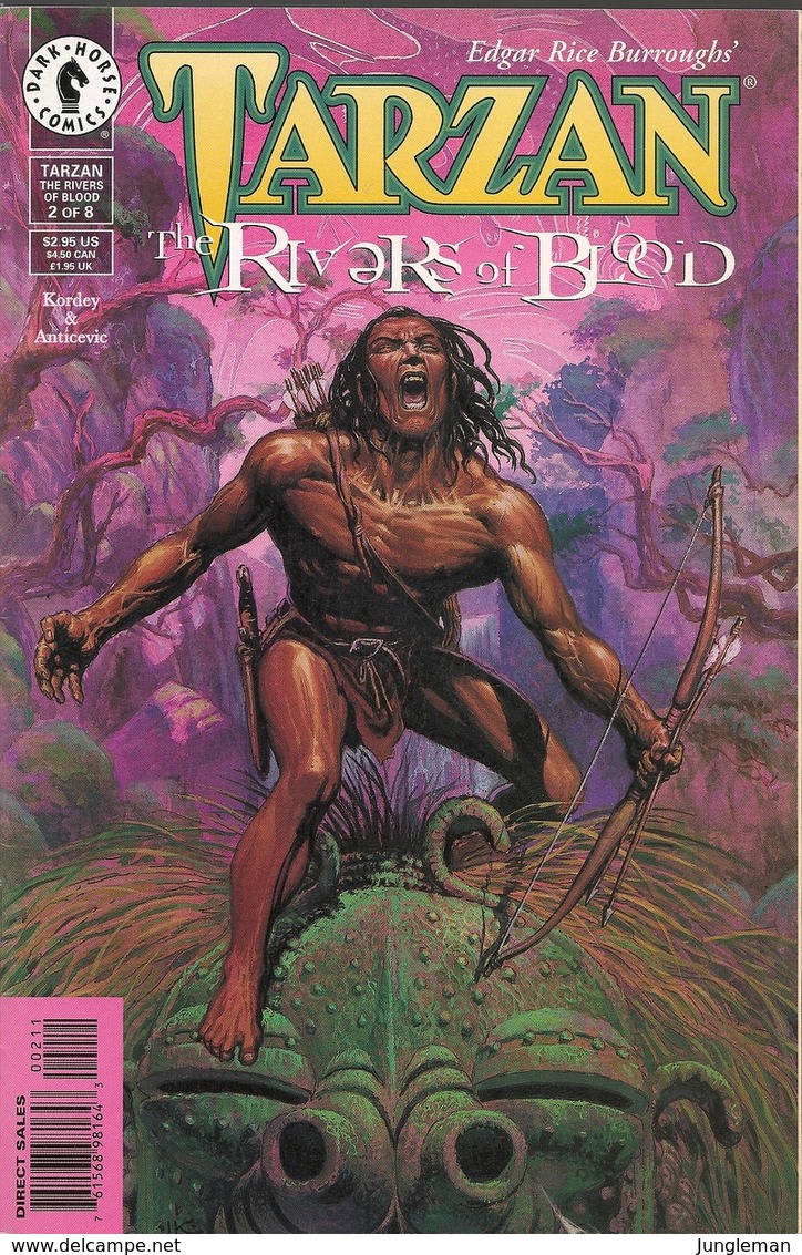 Tarzan - The Rivers Of Blood - #1 2 3 4 - Full Series - Dark Horse Comics - In English - Igor Kordey - 1999 - Autres Éditeurs