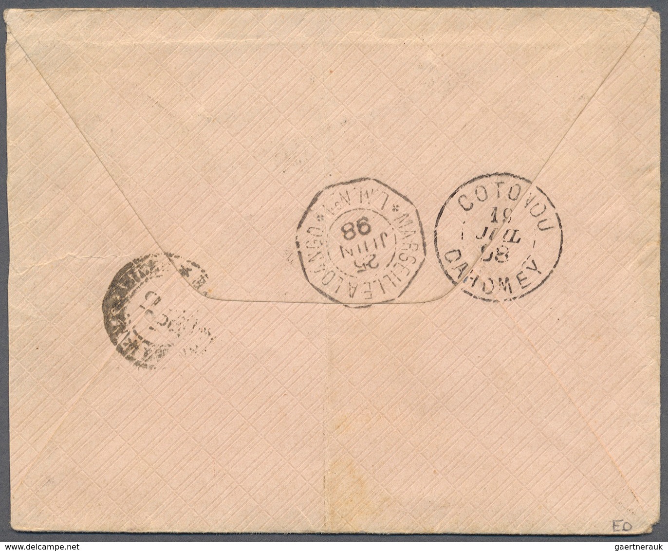 Bulgarien: 1898. Registered Envelope (small Unremarkable Vertical Crease In The Middle) Addressed To - Unused Stamps