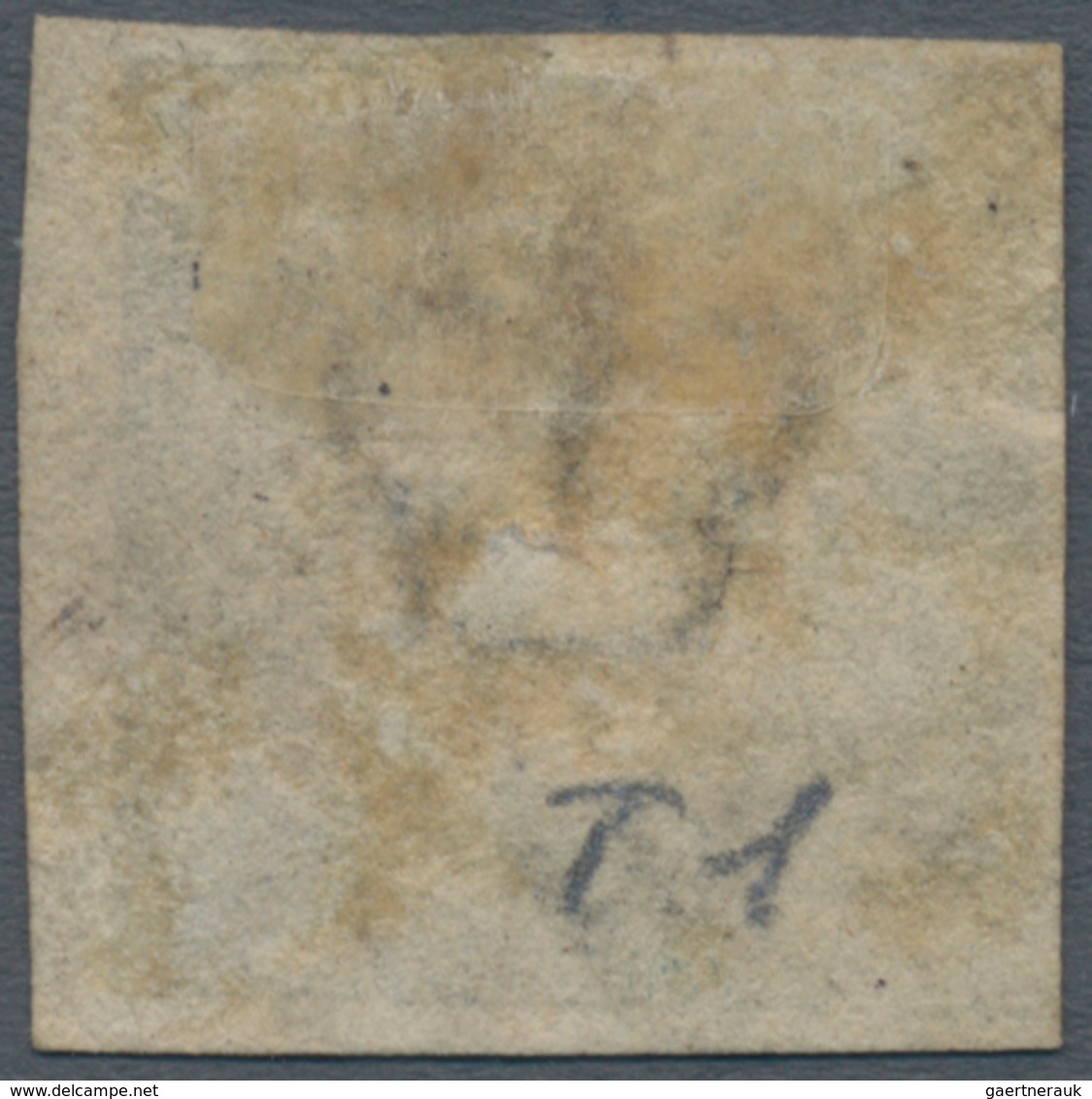 Dänemark: 1851-52 2 R.B.S. Blue, Thiele Printing, Plate II, No. 51, Type 1, Used And Cancelled By Nu - Oblitérés