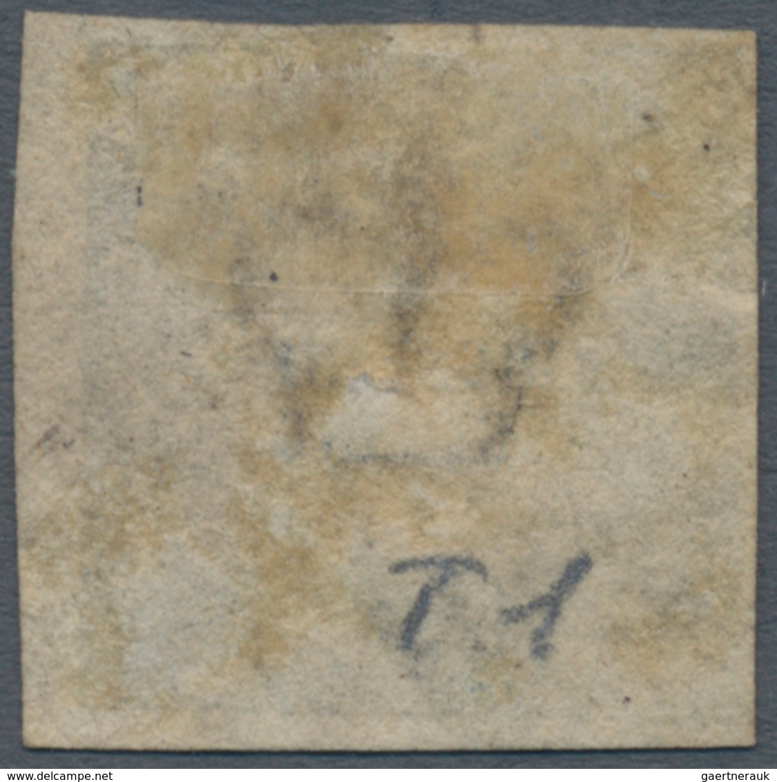 Dänemark: 1851-52 2 R.B.S. Blue, Thiele Printing, Plate II, No. 51, Type 1, Used And Cancelled By Nu - Used Stamps