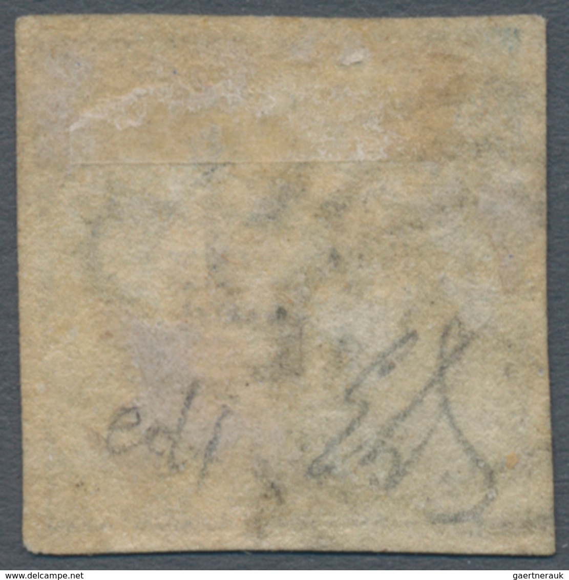 Dänemark: 1851-52 2 R.B.S. Blue, Thiele Printing, Plate II No. 6, Type 2 Showing "foot Of "2" Nearly - Oblitérés