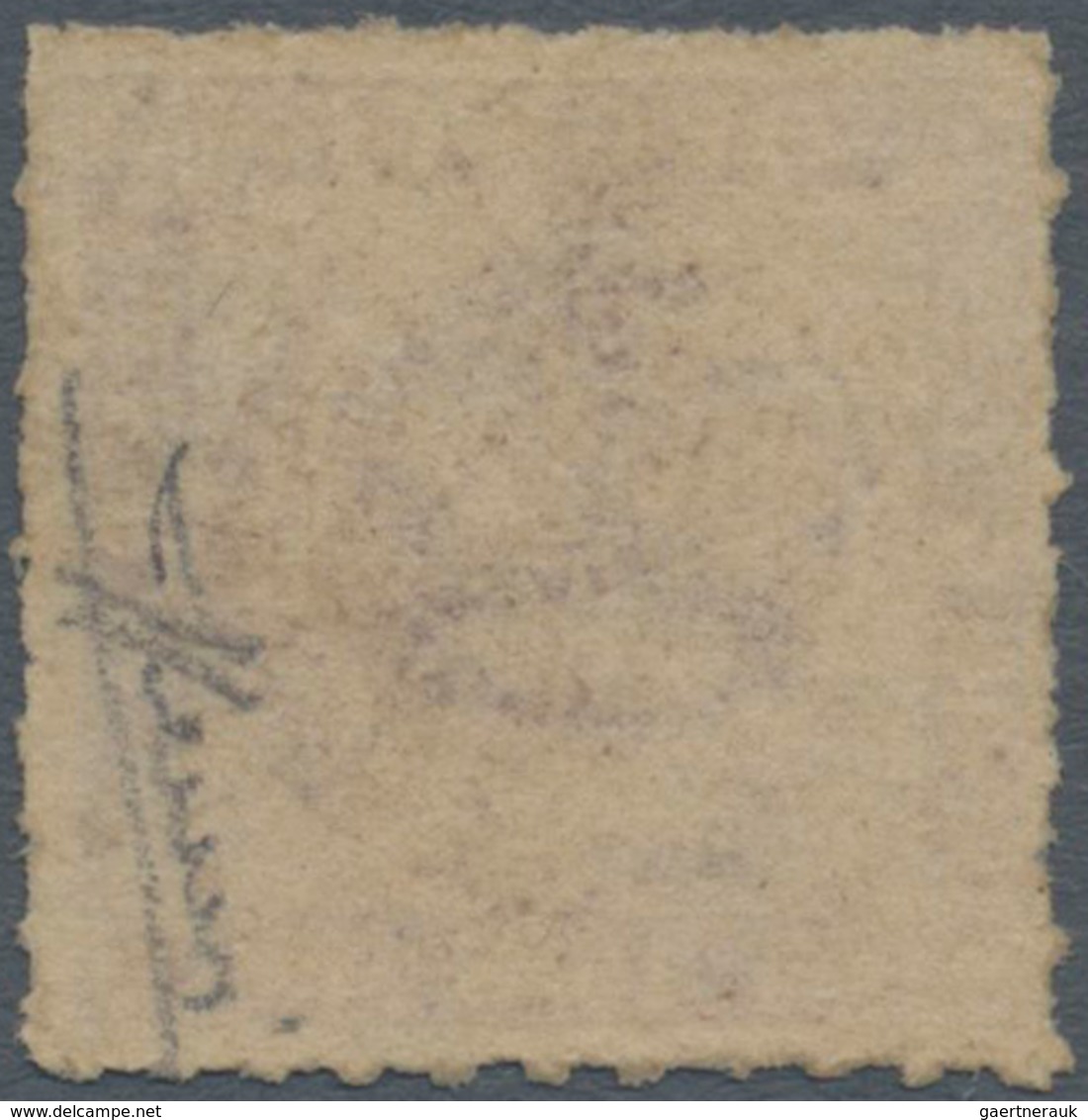 Dänemark: 1863 Square Issue 16s. Rose Lilac, Type II, ROULETTED, Unused Without Gum, Of Intense Colo - Gebraucht