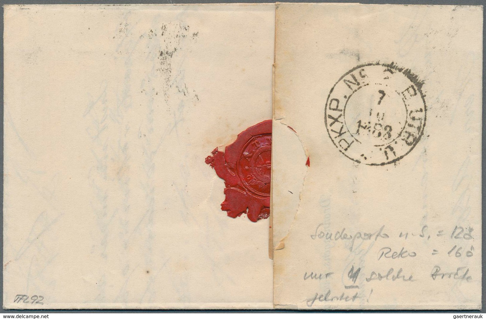 Dänemark: 1875, Ziffern 12 Öre Und 16 Öre (minimal Getönte Zahnspitzen) Mit Nr.-St. "1" Und K1 "KJOB - Used Stamps