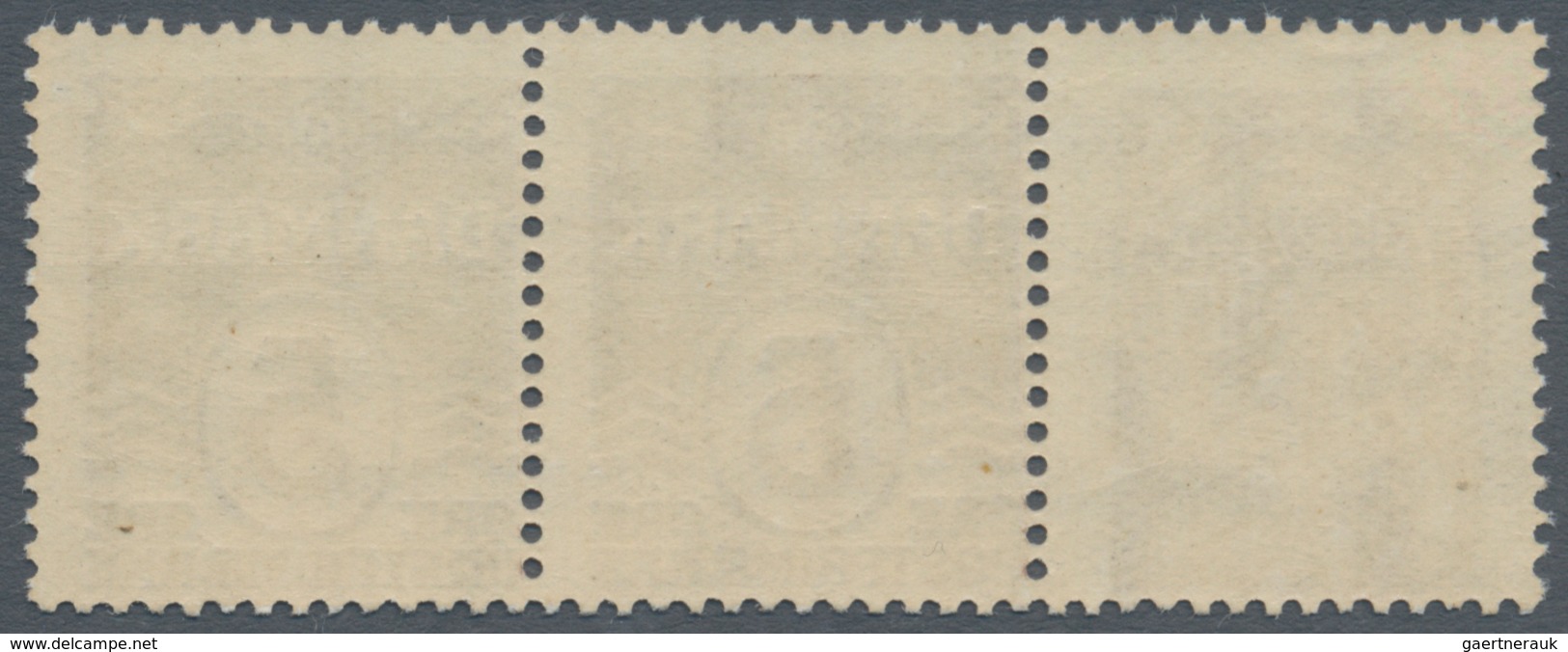 Dänemark - Zusammendrucke: 1929, Horiz. Pair 5öre Brown With Additional Advertising Label RUNDSKUEDA - Sonstige & Ohne Zuordnung