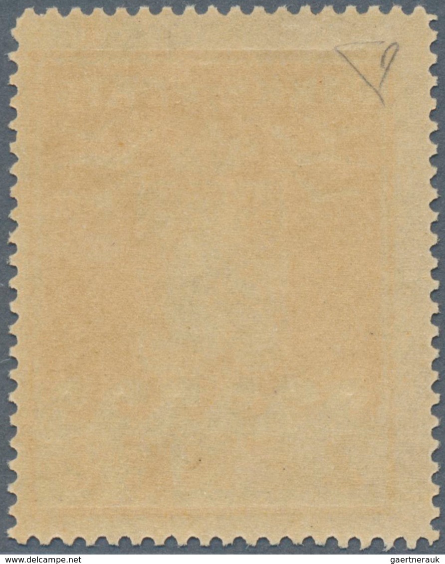 Dänemark - Grönländisches Handelskontor: 1915, Parcel-Stamp 2 Öre Yellow On Greyish Paper, All Sides - Other & Unclassified