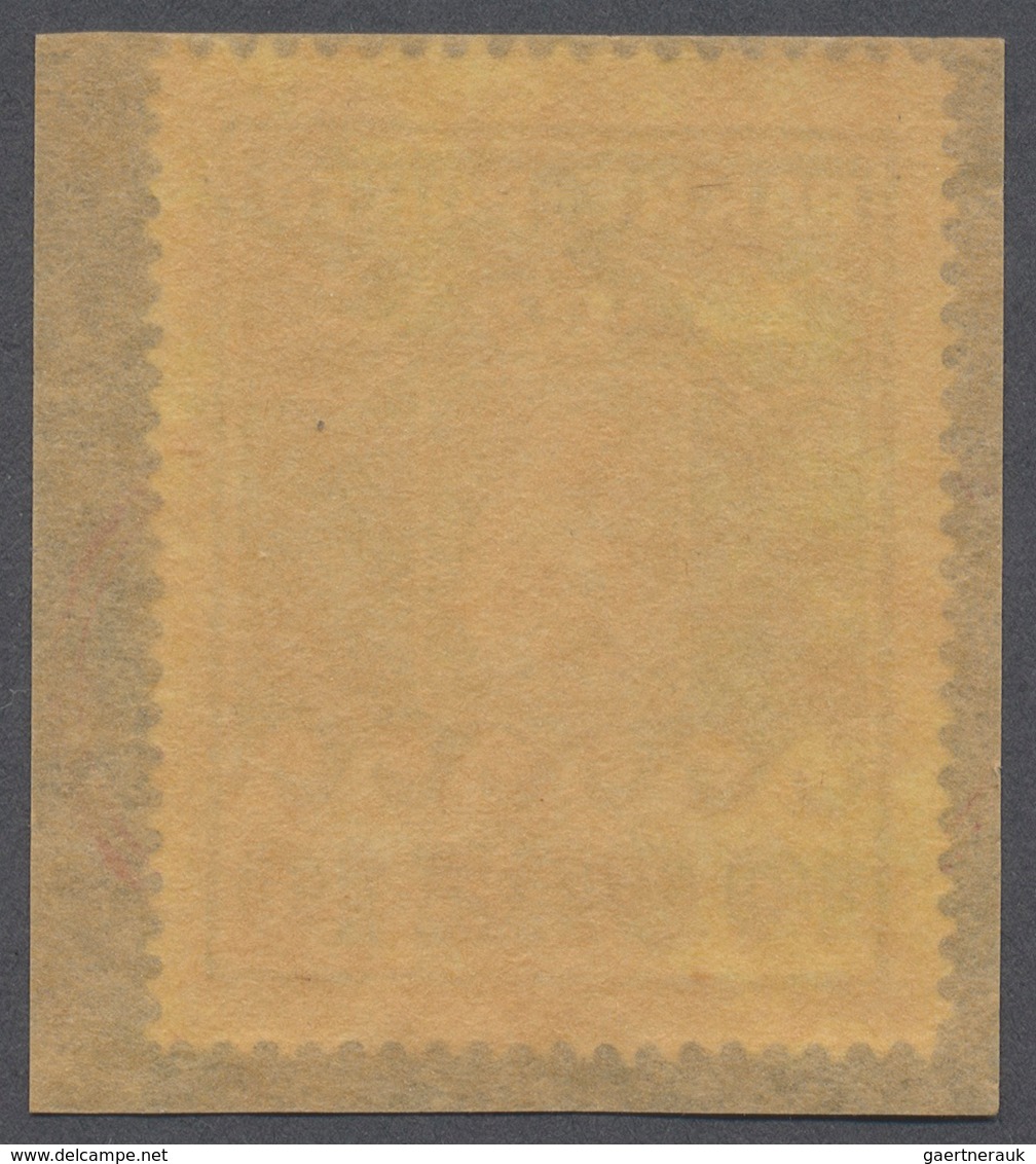 Dänemark - Grönländisches Handelskontor: 1931, 10 Öre Auf Briefstück Mit Rotem Ovalstempel "Udstedet - Autres & Non Classés