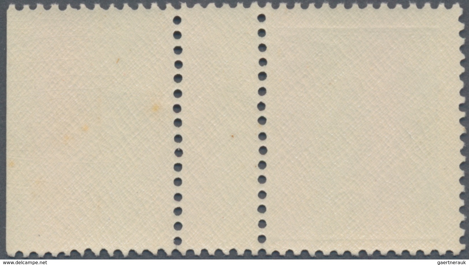 Estland: 1936, Postage Stamp: President Konstantin Päts 5 (S) Blue-green With Double Perforation Rig - Estonie
