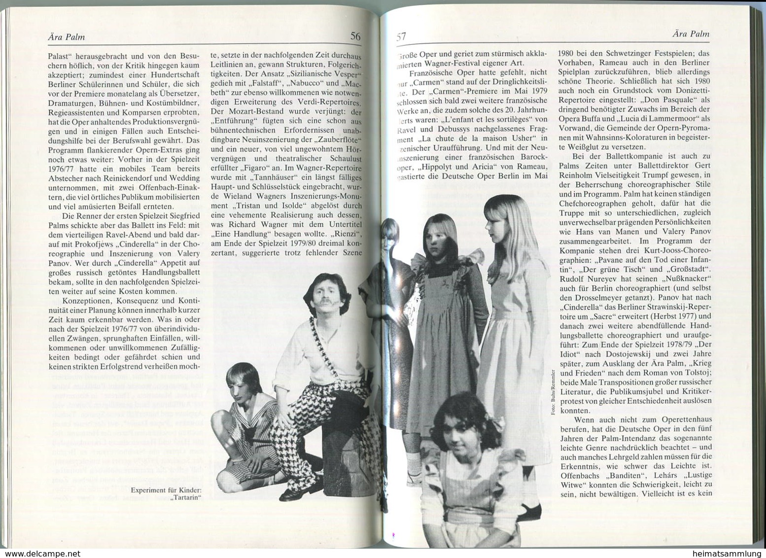Deutsche Oper Berlin - 110 Seiten Mit Vielen Abbildungen 1981 Oper In Berlin Eine Herausforderung - Das Ballett - Porträ - Théâtre & Scripts