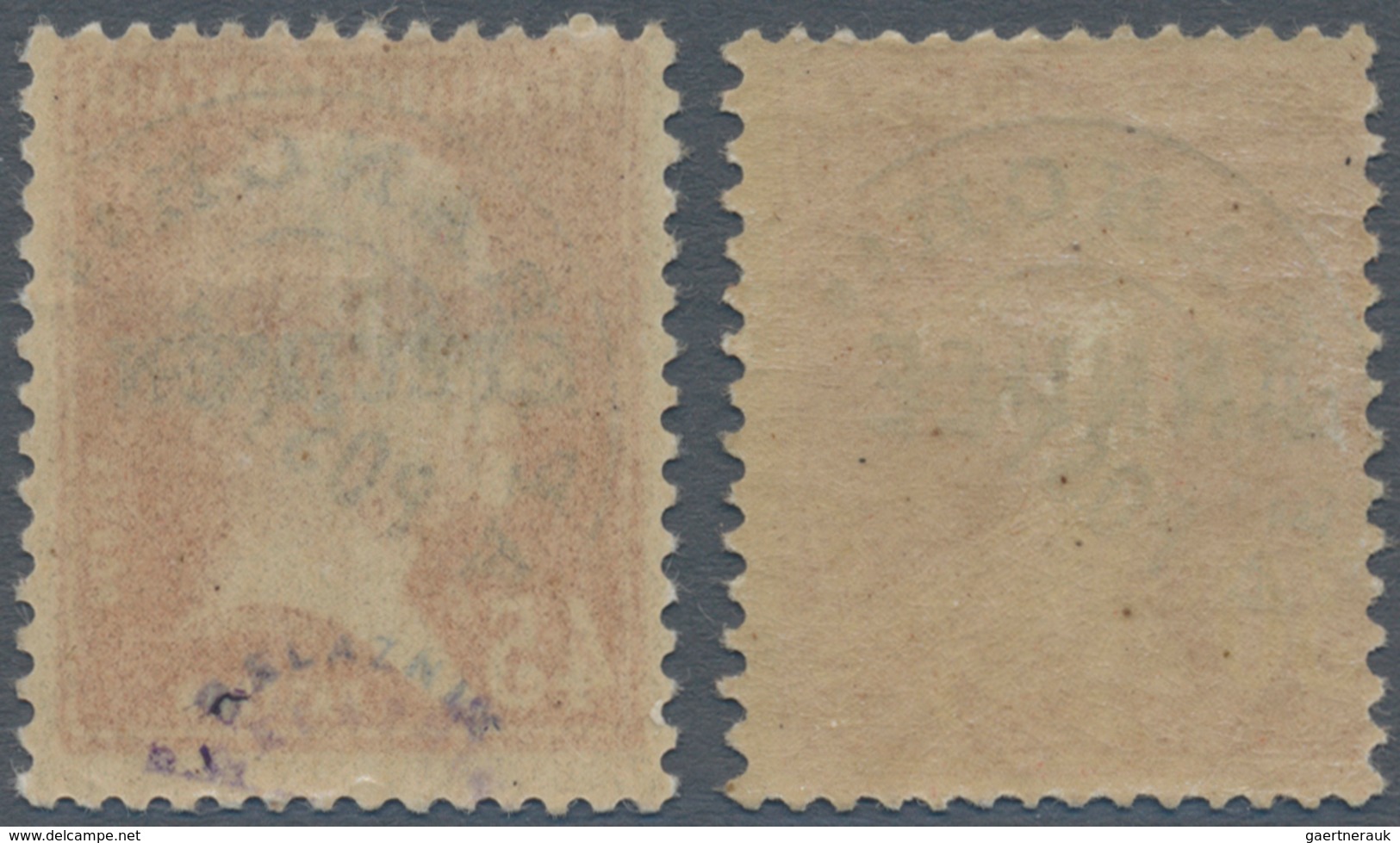 Frankreich - Vorausentwertungen: 1923, Semeuse 30 C Red Pre-cancelled "AFRANCI POSTE" With Imprint " - Sonstige & Ohne Zuordnung