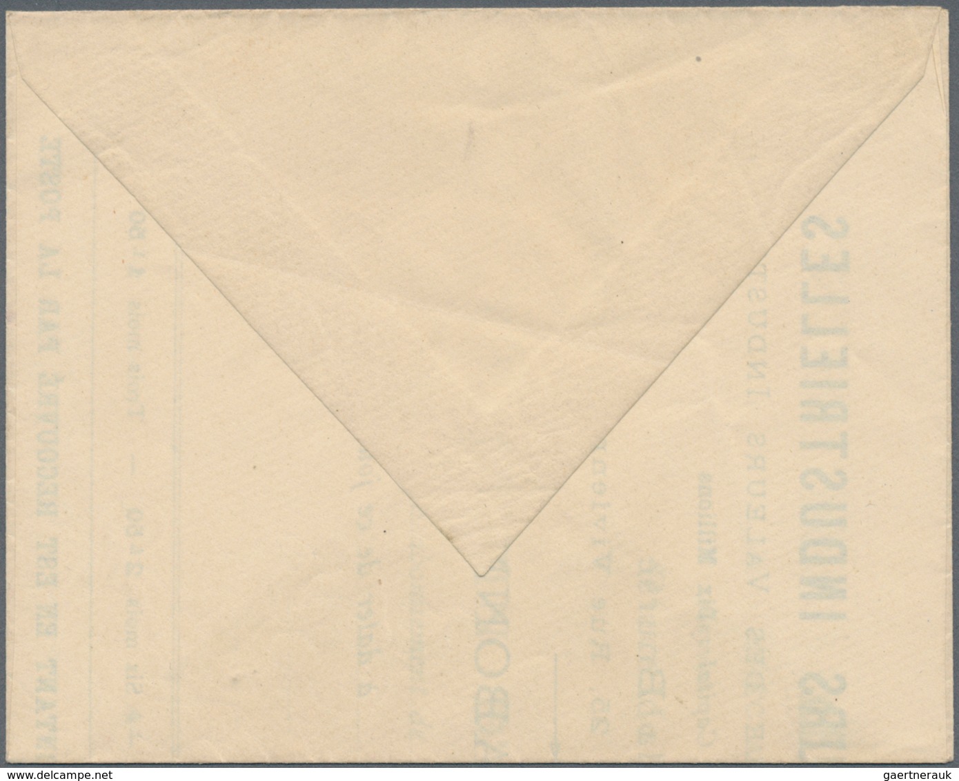 Frankreich - Ganzsachen: 1900. Advertising Stationery Lettercard, Stamped To Private Order (Banque S - Autres & Non Classés