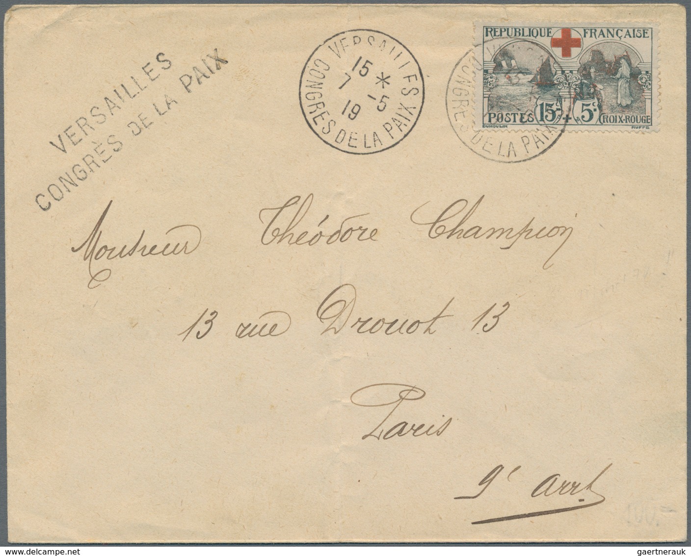 Frankreich - Besonderheiten: 1862 - 1942, Postage Stamp Napoleon 30 C Brown On Letter St. Mande To H - Sonstige & Ohne Zuordnung