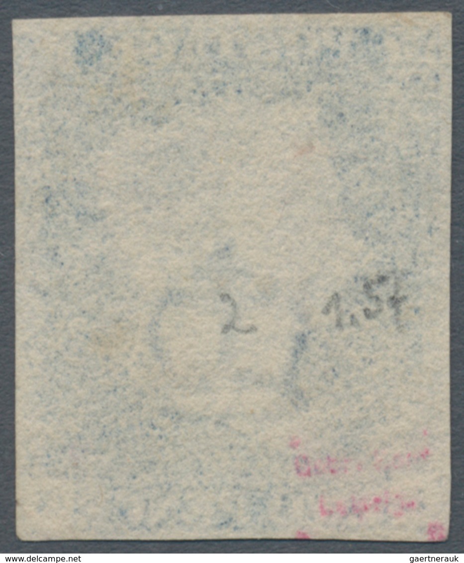 Großbritannien: 1840, 2d. Blue, Plate 2, Lettered L-G, Fresh Colour And Close To Full Margins, Neatl - Other & Unclassified