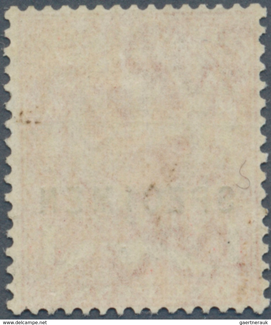 Großbritannien: 1912, 1d. Scarlet, Wm Simple Cipher, Die 1B, With "Specimen" Overprint, Unmounted Mi - Sonstige & Ohne Zuordnung