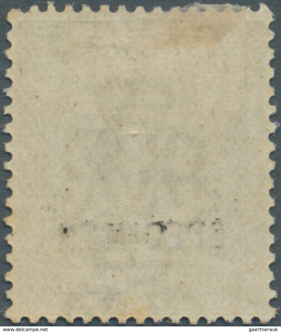 Großbritannien: 1913, 1s. Bistre-brown, Wm Simple Cypher, With "Specimen" Overprint (type 26), Mint - Sonstige & Ohne Zuordnung