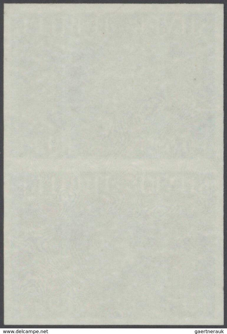 Großbritannien: 1977, 8 1/2 P. Silver Jubilee, Imperforated Vertical Pair, Unmounted Mint. SG 1.100, - Other & Unclassified
