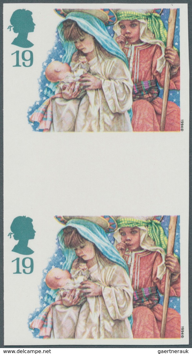 Großbritannien: 1994, 19 P. Christmas (Children's Nativity Plays - Mary And Joseph), Imperforated Ve - Sonstige & Ohne Zuordnung