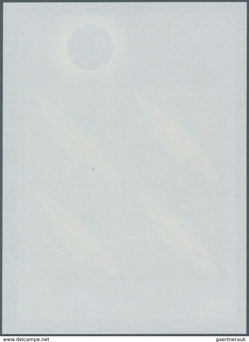 Großbritannien: 1999, 64 P. Saturn, Miniature Sheet With 4 Values, IMPERFORATED, Unmounted Mint. Rar - Sonstige & Ohne Zuordnung