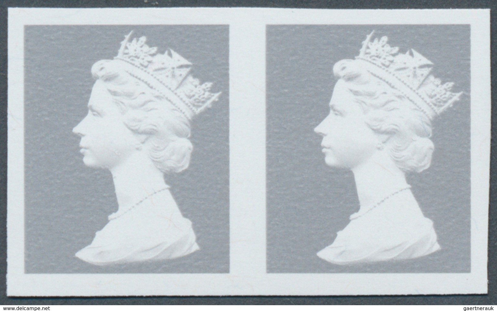 Großbritannien - Machin: 1997, Imperforate Proof In Issued Design Without Value On Gummed Paper, Hor - Machins