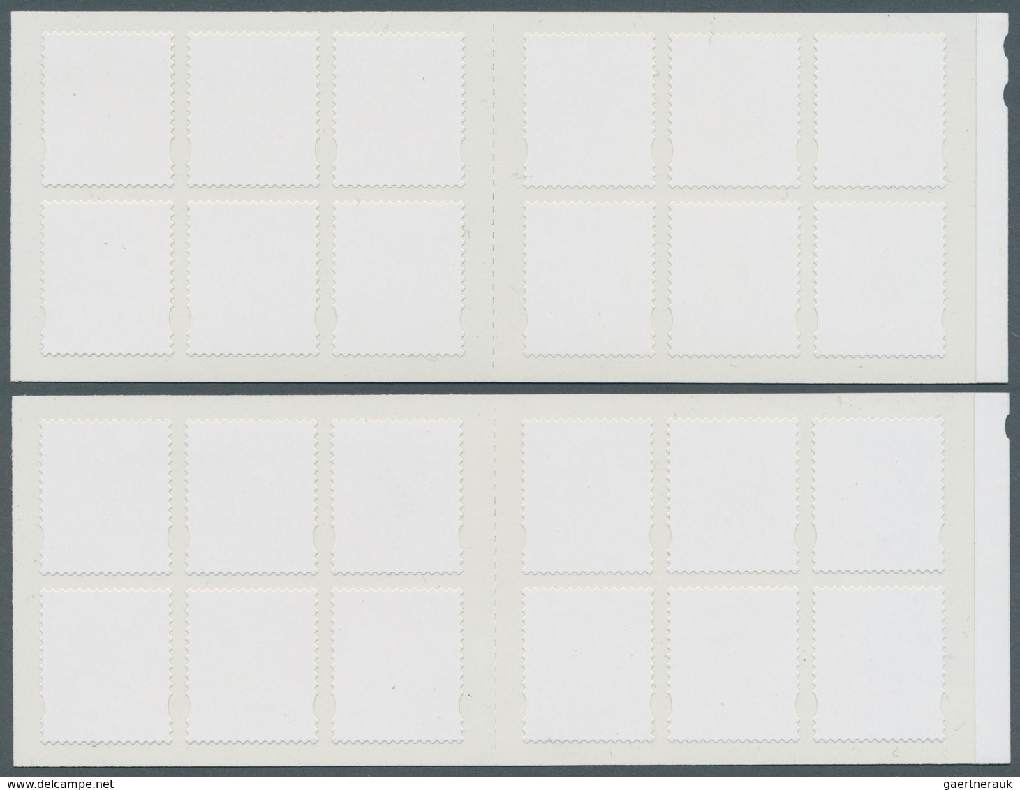 Großbritannien - Markenheftchen: 2006, "12x2nd" And "12x1st", 2 Self-adhesive Booklets Showing Varie - Markenheftchen